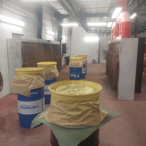 industrilakering af fælge i Holstebro