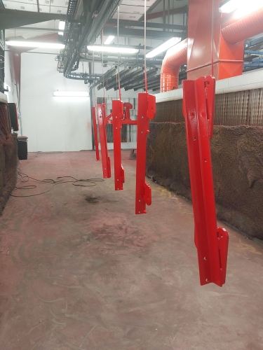 industrilakering af stålkonstruktion