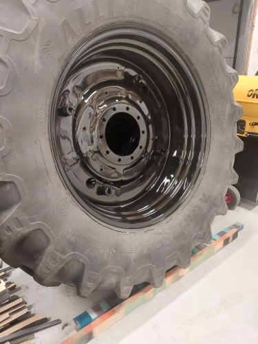 industrilakering af fælge i Thisted