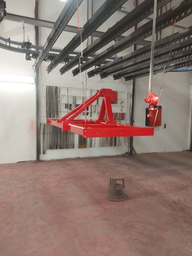 industrilakering rød