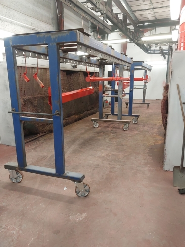 industrilakering stål